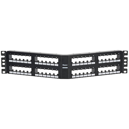 PATCH PANEL 48PT FLUSH MOUNT ANGLED